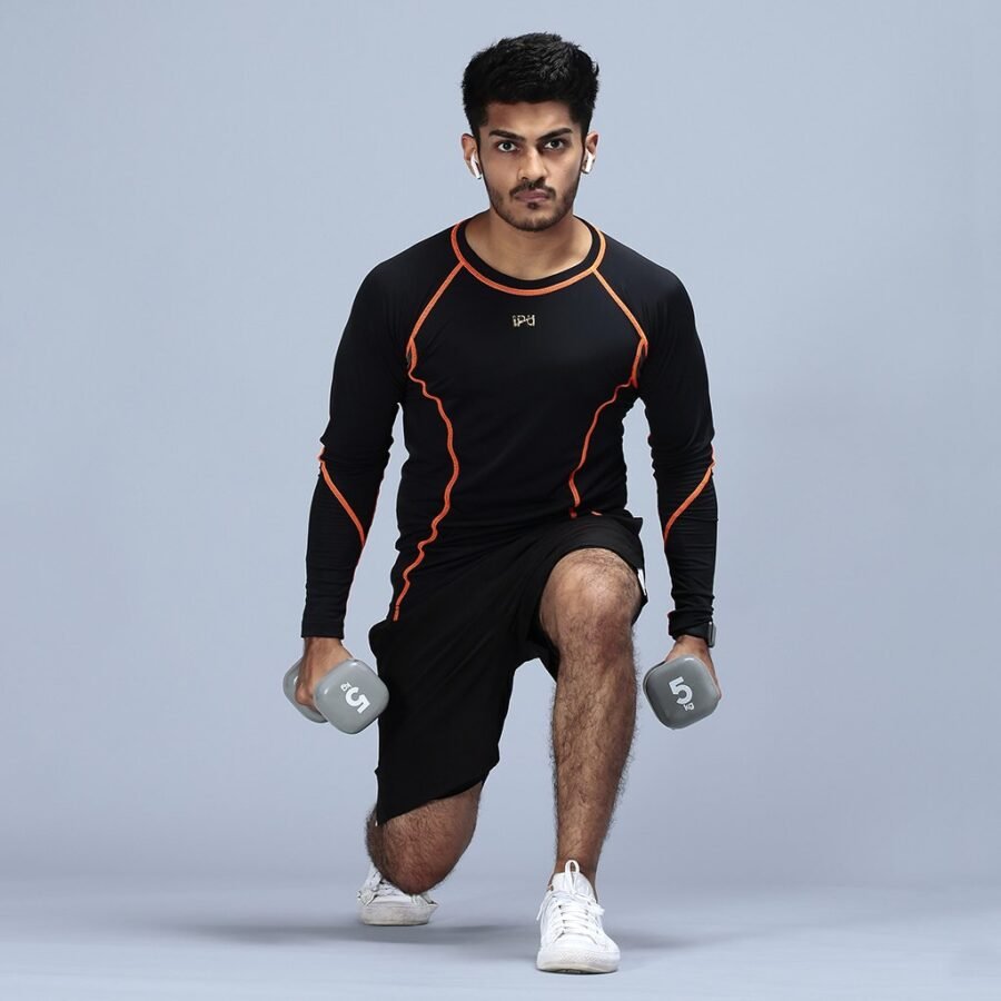 Black Compression Wear Dubai.