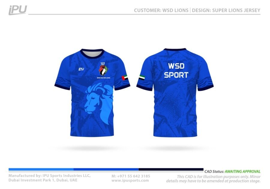 Wsd Lions â€“ Training Jersey.