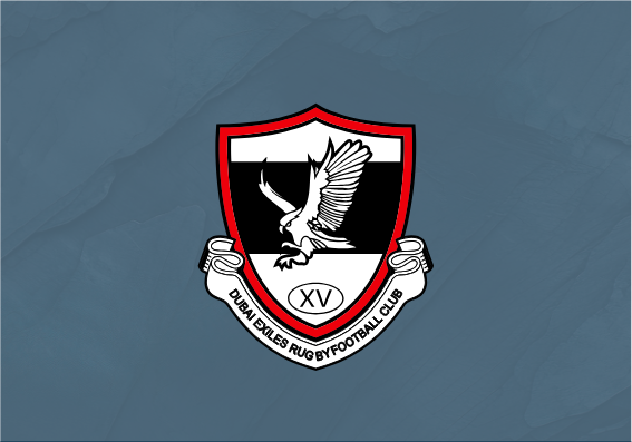 Logo of Dubai Exiles Rugby Football Club.