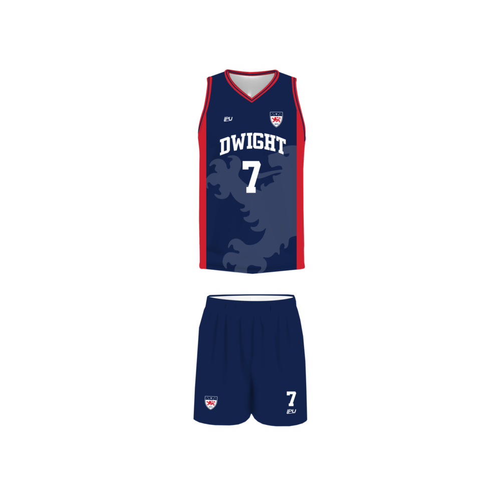 Dwight â€“ Basketball Kit Front View.