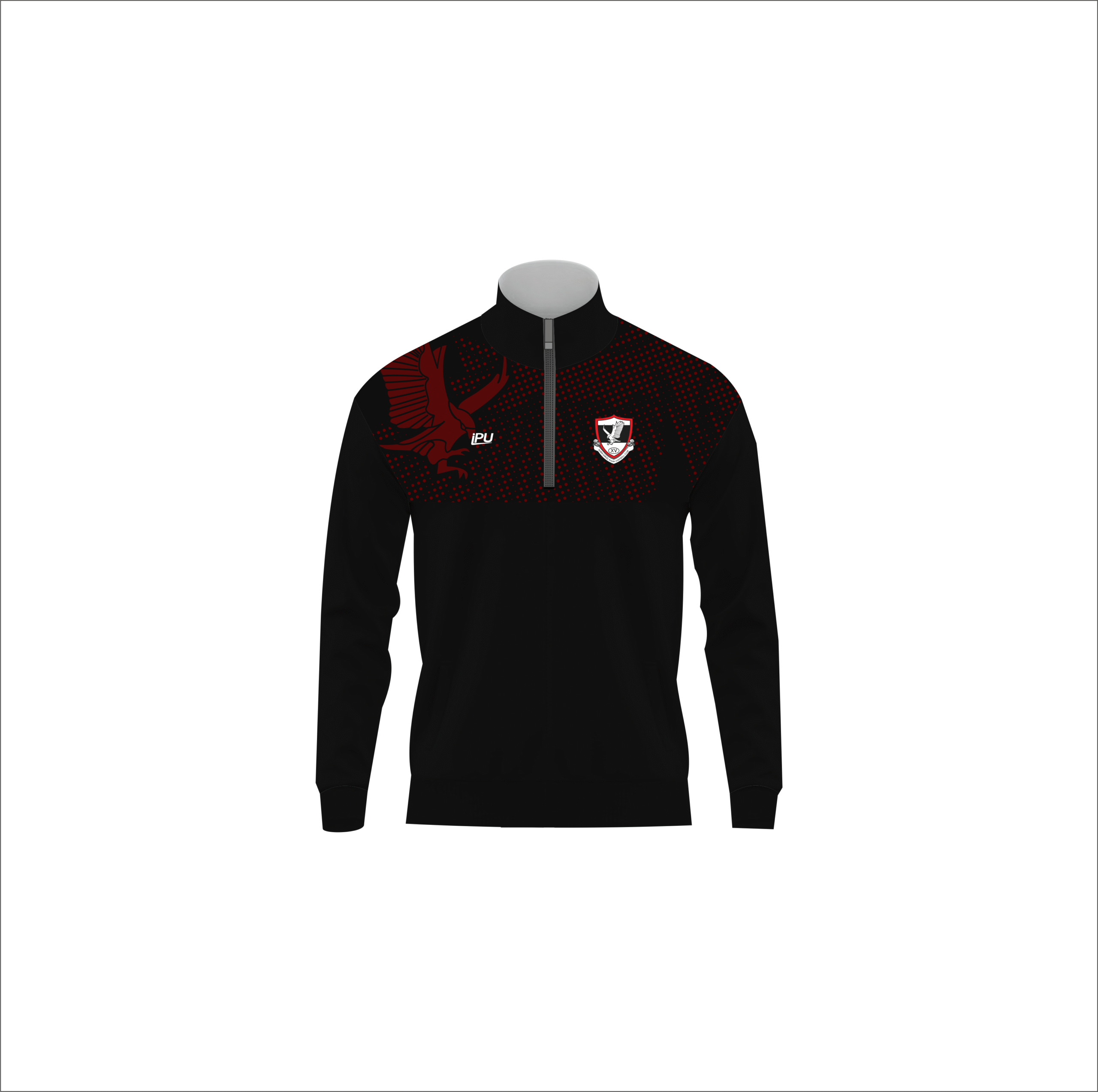 QUARTER ZIP FRONT